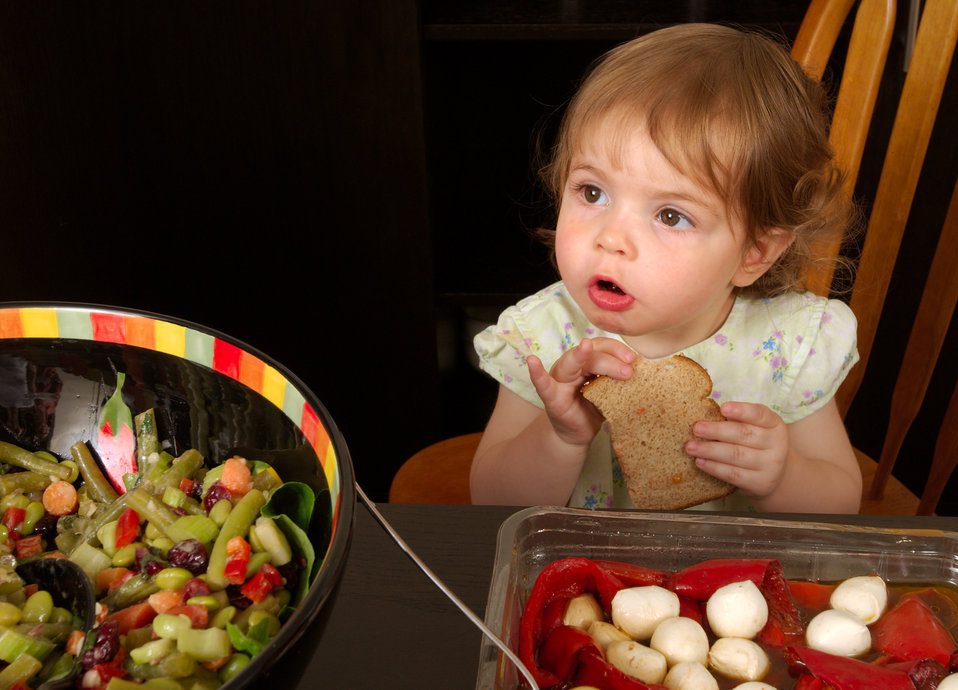 Juego para niños con sandwich