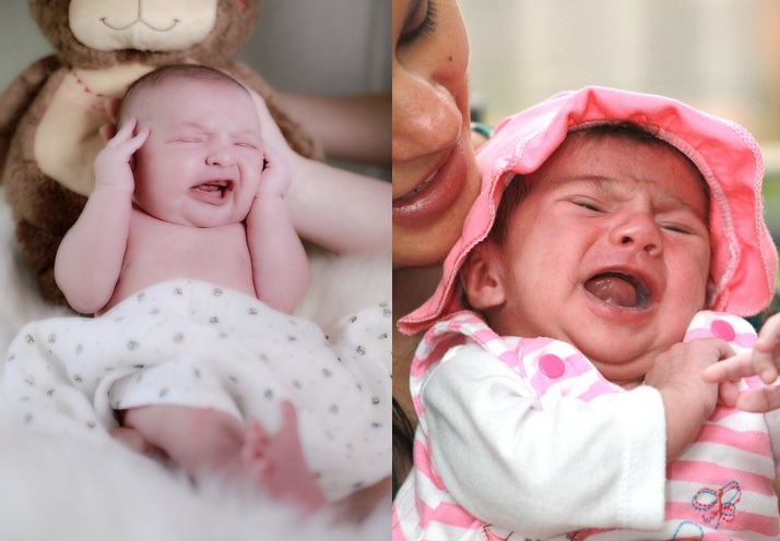 bebés llorando por intenso ruido 